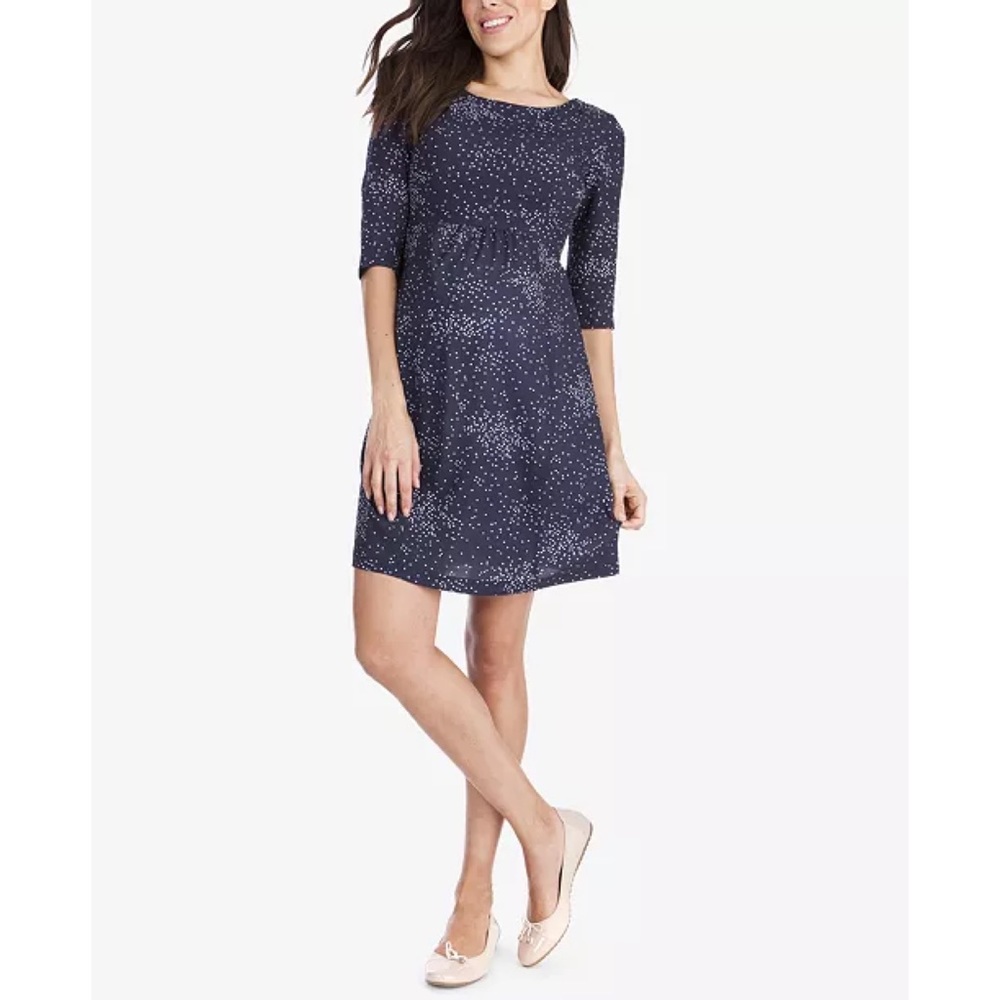 Seraphine Maternity Printed A-Line Dress